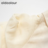 oldcolour欧珂夏季时尚简约宽松休闲纯色短袖衬衫女HO26011459 商品缩略图3