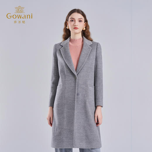 【100%绵羊毛】乔万尼冬新品羊毛大衣重磅澳毛绒保暖厚实EI4A562 商品图1
