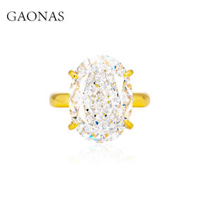 GAONAS  经典贵气臻奢13ct金色戒指11712JGO