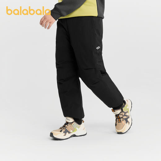 【商场同款】巴拉巴拉童装儿童羽绒裤男童2025冬新款保暖长裤防护 商品图2