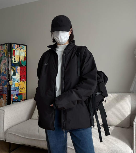 鸟家ATOM  SV HOODY立领轻便保暖棉服11.3 商品图0