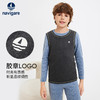 【纳维凯尔】【羽绒蚕丝】【120-150】意大利小帆船男女童磨绒保暖上衣背心 商品缩略图3