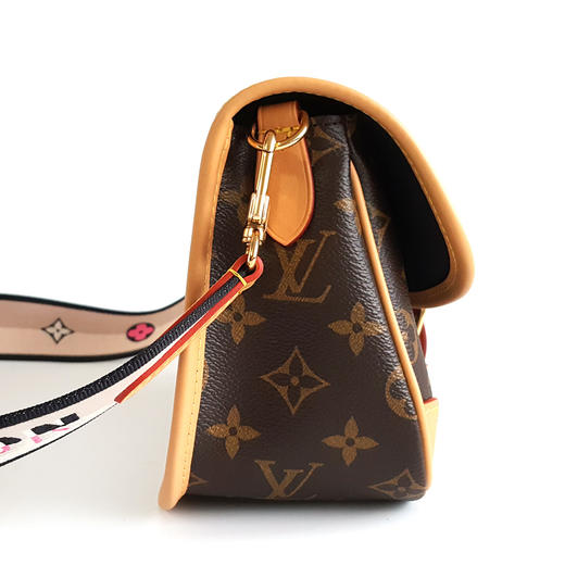 【全新】LV路易威登DIANE手袋M45985老花黑肩带DIANE法棍包单肩包女士311025AK25 商品图3