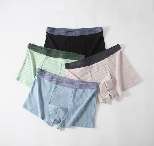 【透梦--石墨烯7A级纯棉男士内裤】7A级60支纯棉面料、加大加宽石墨烯底档、 亲肤柔软 吸湿透气 U型立体囊袋设计 高弹减压 24小时健康呵护！ 商品图5