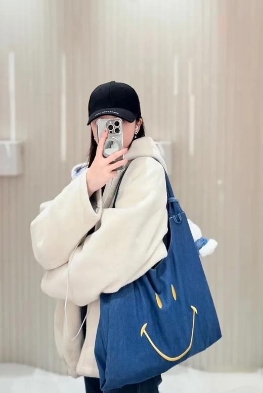 Lee×Smiley 笑脸托特包🔥风靡全球53年！法国国际潮流设计品牌Smiley×Lee联名款托特包系列😊真的巨好看！巨能装！容量党通勤党狂喜~ 商品图2