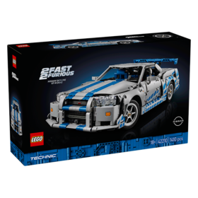 5702017816333  乐高Lego  积木拼搭42210速度与激情日产GT-R赛车玩具18岁以上