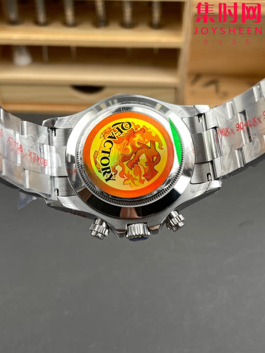 劳力士新款 QF配重版 重量180克+ 迪通拿陨石盘配重版 陨石迪钢带款 4130机 男士腕表 商品图8