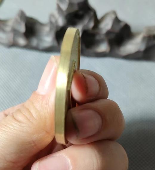 古法文创铸币  大观通宝  文房铜镇 QQH29 商品图8