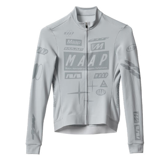 MAAP 男士 Drome 系列 加绒长袖骑行服 冰雾灰 商品图4