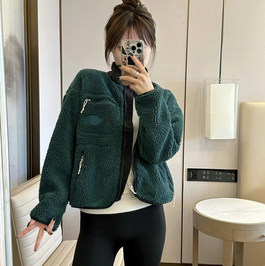 北面女士羊羔毛外套110404 商品图5