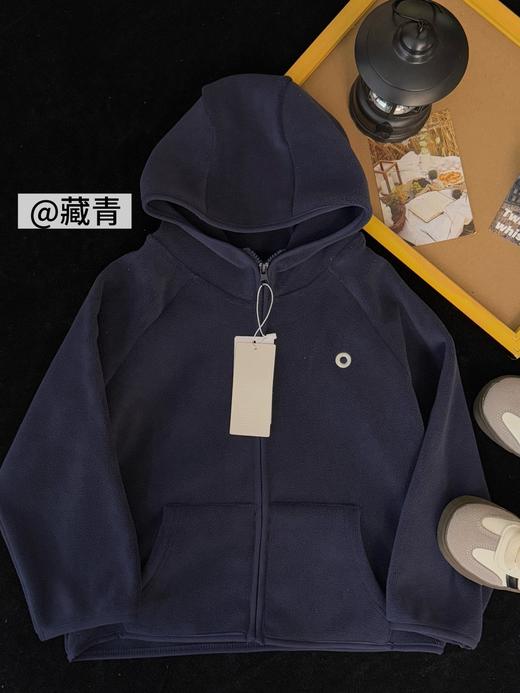 双面摇粒绒加厚连帽外套 商品图2