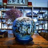 高温窑变＜碧湖古镇＞赏瓶 商品缩略图0