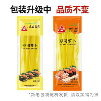 川珍寿司萝卜420g(210g*2袋)切条萝卜大根泡菜紫菜包饭食材酸萝卜配料 /粮油调味 /调味品 /榨菜/酱腌菜 商品图2