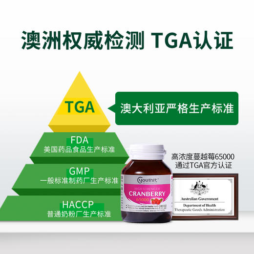 澳洲Youthit优思益 高浓度蔓越莓65000胶囊【会员专享】 商品图4