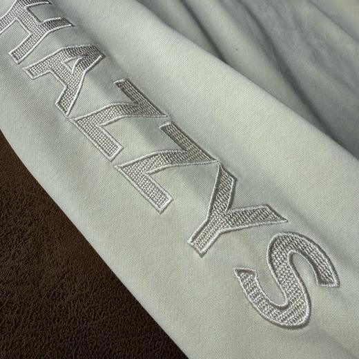 D110416男士圆领卫衣纯色简约刺绣套头休闲上衣 商品图8