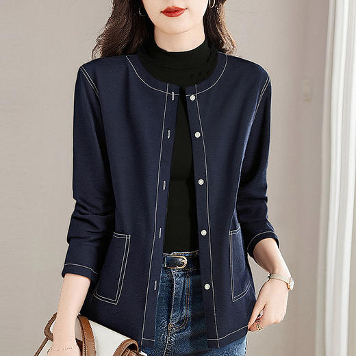 大码牛仔外套女装2026新款春季胖mm女士夹克休闲衬衫上衣洋气减龄 商品图0