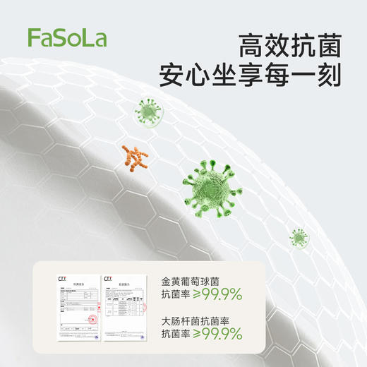 FaSoLaU型抗菌马桶垫EVA防水免洗家用四季通用厕所坐便套马桶坐垫 商品图2