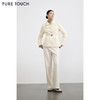 PURE TOUCH女装25秋冬新款鹅绒羽绒服短款翻领系带收腰鹅绒服外套 商品缩略图3