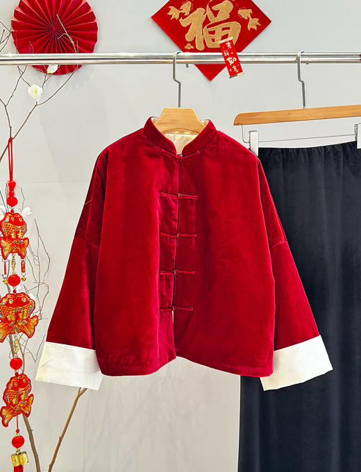 X250149丝绒外套 商品图0