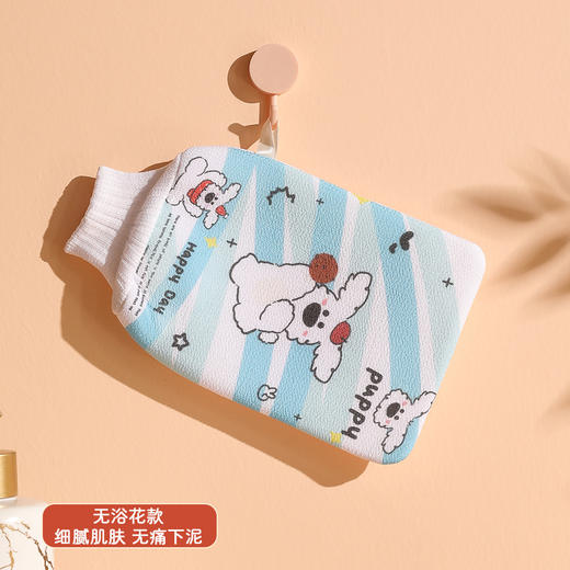 【搓澡巾搓泥搓灰】加厚双层擦灰洗澡布 搓背手套家用搓背沐浴手套  商品图8