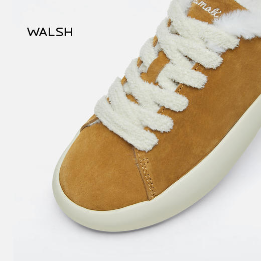 【福利款丨Blu Mali联名款保暖毛毛鞋】NormanWalsh 秋冬板鞋新款厚底加绒休闲运动板鞋 商品图2