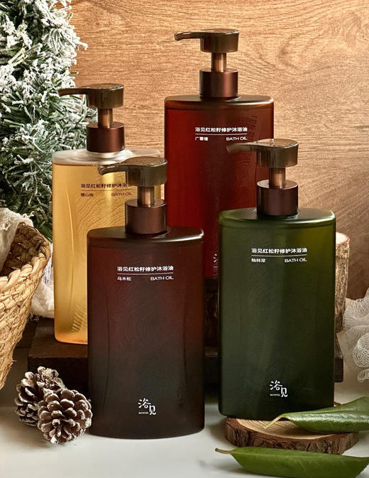 3.0升级版！浴见红籽保湿香氛沐浴油300ml 清洁留香沐浴露 商品图5