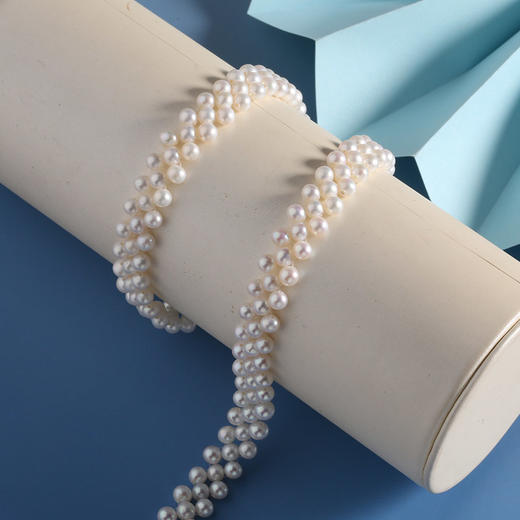 【宏艺珠宝】织梦系列·编织颈链·珍珠项链 商品图4