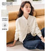 【年货节】熙世界白色休闲立领棒球服外套女2025秋装新款宽松小个子短款上衣 商品缩略图0