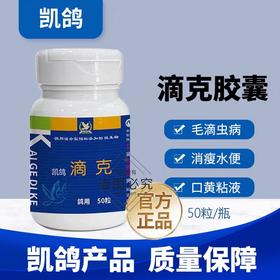 凯鸽滴克胶囊50粒赛鸽信鸽子保健品