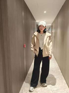 【加绒长裤】莫代尔+芦荟纤维复合直筒裤，超暖和！显瘦不臃肿