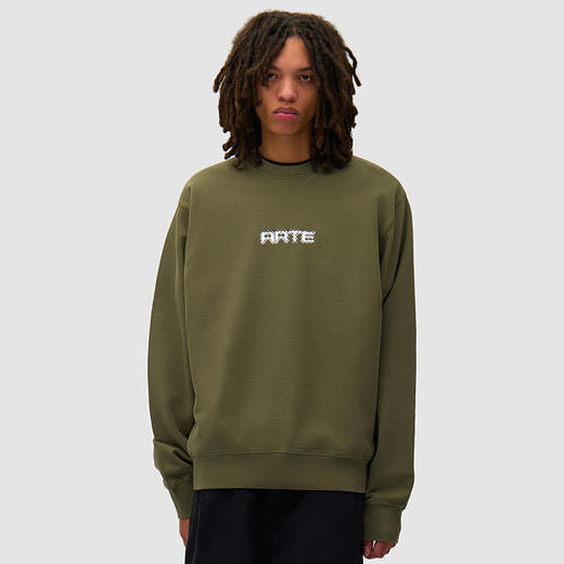 Arte Pixel Crewneck 像素刺绣圆领卫衣 商品图0