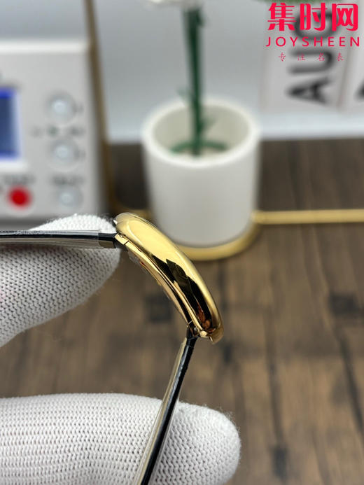 AF卡地亚Baignoire浴缸系列 女士石英腕表 高端美洲鳄鱼皮表带版 商品图5