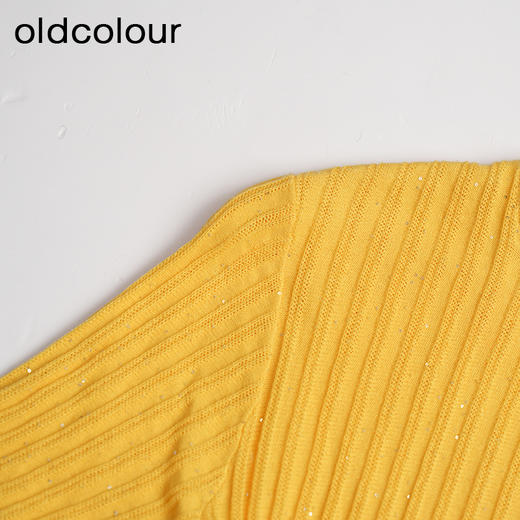 oldcolour春秋季时尚简约休闲纯棉短袖针织衫女GM31052813 商品图2