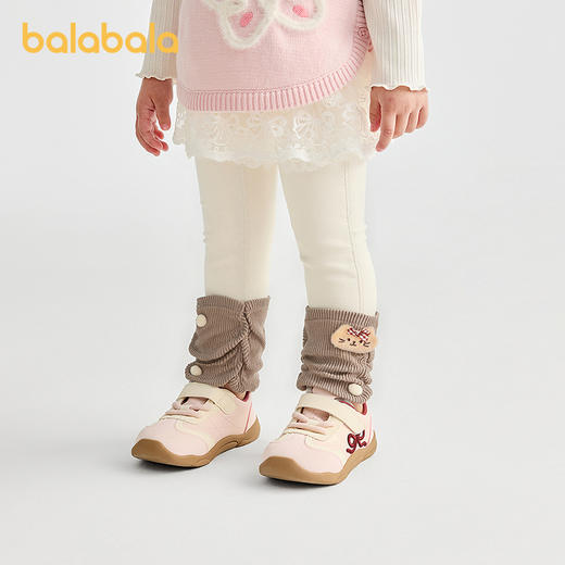 【商场同款】巴拉巴拉女童打底裤加绒假两件裤子秋冬2025新款长裤 商品图2