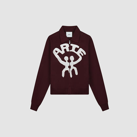 Arte All Together Cardigan 艺术字拉链开衫 商品图4