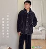 今年秋冬最值得入手的治愈系家居服【猫姿CATPOSTURE 新款雪花绒情侣款家居套装】纽扣开衫上衣+长裤 双面舒棉绒北极绒 商品缩略图4