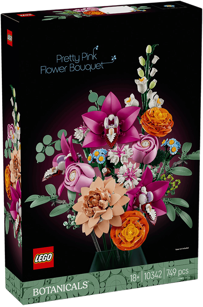 5702017812540  乐高Lego  积木拼搭创意系列10342粉黛花束 摆设收藏18岁以上送礼