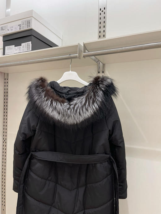 国内现货MaxMara剪标款狐狸毛黑色棉衣3300元it36和it38和it40 商品图3