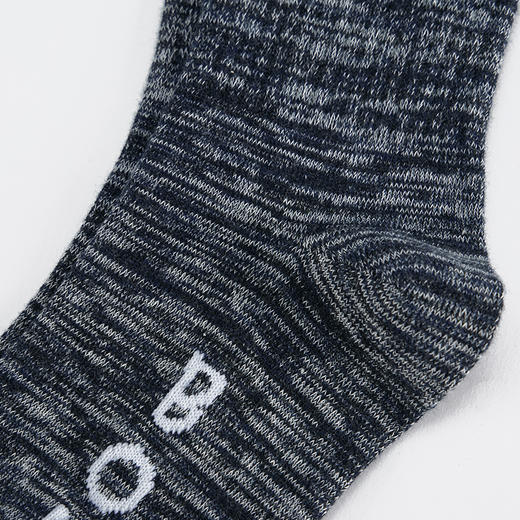 ONIARAI/鬼洗25秋冬新品棒系列复古雪花纹粗线针织袜中性 25NA412 商品图3