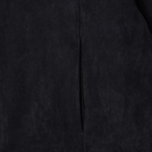 42764SDSA男士秋冬新款痞帅男装休闲绒面拼接拉链V领夹克外套百搭时尚 商品图3