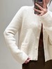 【高品质私服】【IC牦牛绒圈圈纱针织开衫】开衫样式，气质温和知性，简洁剪裁G1192-CC【无标出货 介意慎拍】 商品缩略图1