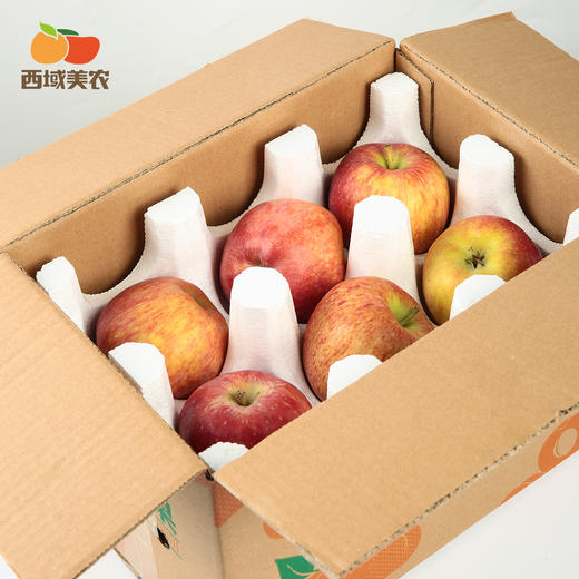 西域美农 花牛苹果 口感香甜 颜色深红 粉面甜 宝宝辅食 商品图9