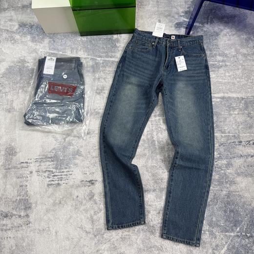 D110408秋冬气息！通勤百搭男士502锥型牛仔裤A5881 商品图0