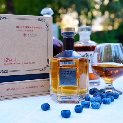 疯抢中！！C*TV力荐【长白山有机蓝莓酿造·白兰地】Gi地理标志 野生有机蓝莓 42%vol 450ml/瓶/翻盖礼盒装 商品图6