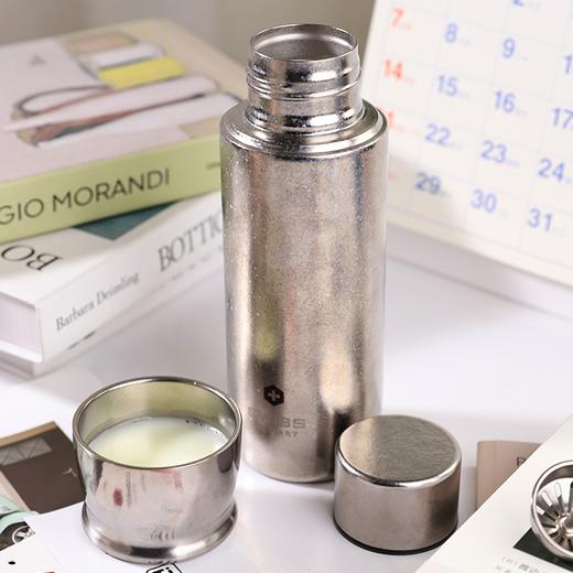 【99.8%航空钛材 0涂层更安全 双盖磁吸防漏】瑞士军工“纯钛”磁吸保温杯 400ml  送手提礼盒装 商品图9