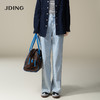 【商场同款】CJTJ304 “时髦长款开叉裤” 好穿显瘦的蓝色牛仔裤 裤口开叉 行走灵动自然 柔软弹性 坐立舒适不拘束 商品缩略图3
