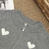 三色爱心毛衣➕打底衫 商品缩略图9