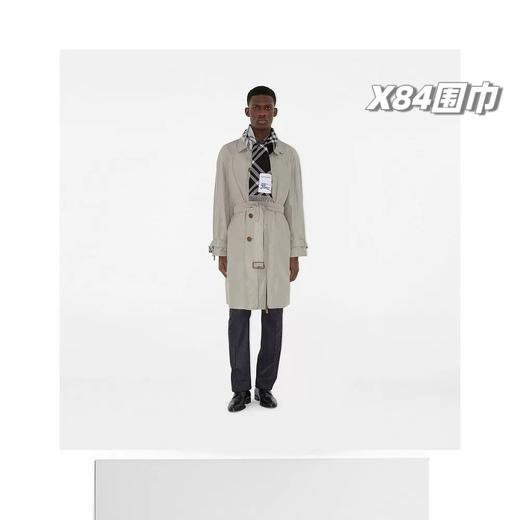 D110437情侣款可双面佩戴保暖舒适亲肤格纹围巾 商品图5