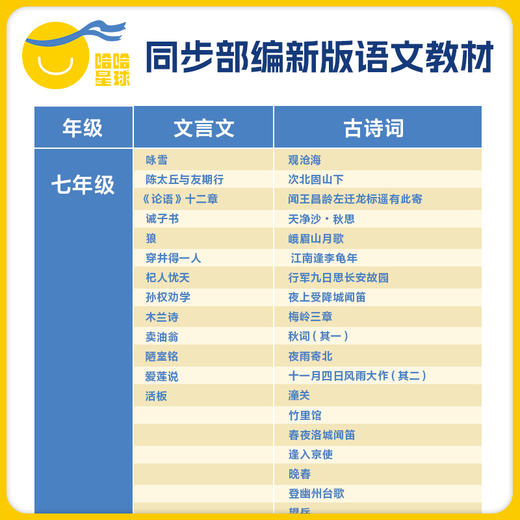 《40+86爆笑初中生必背古诗文》全2册   9-15岁   文言文40篇、古诗词86篇 涵盖初中所有必背古诗文  小升初必读书，同步新版部编语文教材  篇目权威，让孩子心中有数，背诵有安全感 商品图3