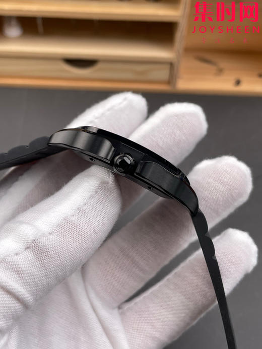 新卡地亚BV山度士系列WSSA0039 黑武士 全黑桑托斯 年度新款 ADLC黑色碳镀层 男士腕表 李现同款 商品图5